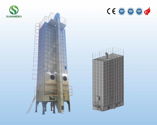 Tahıl Depolama için Dolaşımlı Mısır Kurutma Ekipmanları 380V