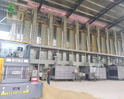 Tam Otomatik Çeltik Tahıl Kurutucu Çok Amaçlı 30T Gri