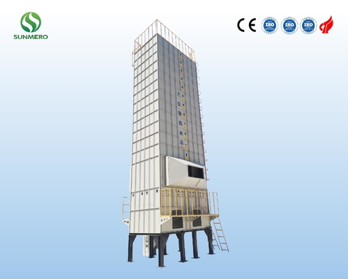Buğday için 30T Dolaşımlı Mekanik Pirinç Tahıl Kurutma Tahıl İşleme Makinesi
