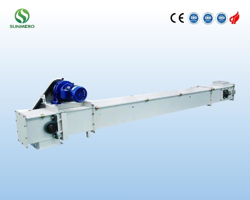 Pirinç Öğütme Tesisleri için 400M3/H 3Kw Kazıyıcı Zincirli Konveyör