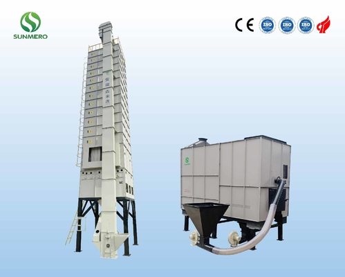 Pirinç Değirmencileri İçin Çok Amaçlı 120 Ton/Toplu Çeltik Tahıl Kurutma Makinesi