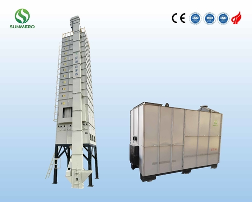 120 Ton/Toplu Akıllı Pirinç Kurutma Makinesi 5.5kW Kabuk Yakıcılı