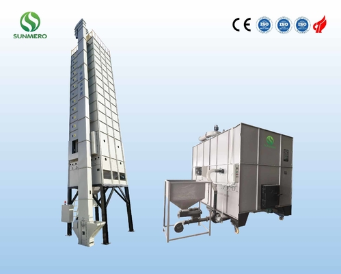 Pirinç Değirmencileri İçin Çok Amaçlı 120 Ton/Toplu Çeltik Tahıl Kurutma Makinesi