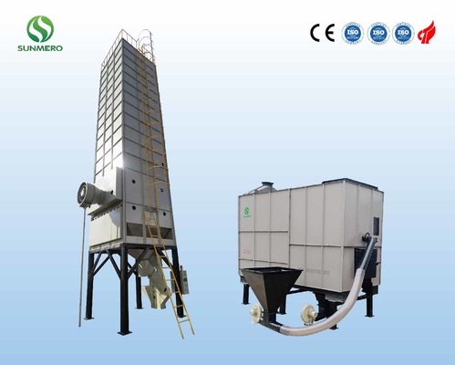 Kabuk Fırınlı 5.5kW 200 Ton Büyük Kapasiteli Çeltik Tahıl Kurutma Makinesi