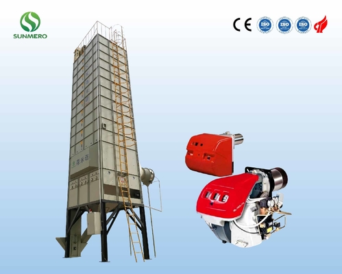 Freze Tesisi için Parti Başına 20000KG Mekanik Toplu Mısır Kurutucu