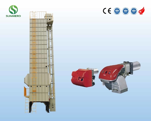 220V Aşınmaya Dayanıklı Çeltik Tahıl Kurutucu, Buğday İçin Pirinç Mekanik Kurutucu 15T