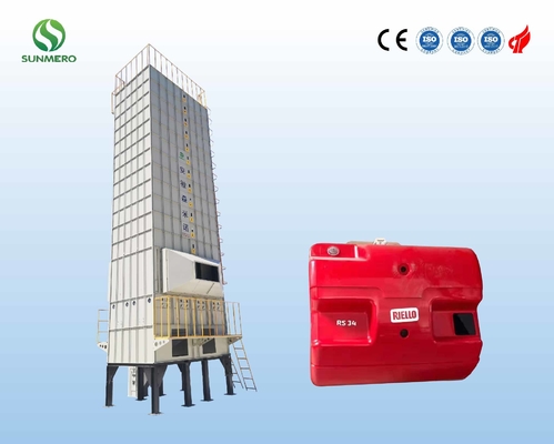 Buğday Mısır Çeltik için ISO9001 30 Ton Taşınabilir Pirinç Kurutma Makinesi Tarım