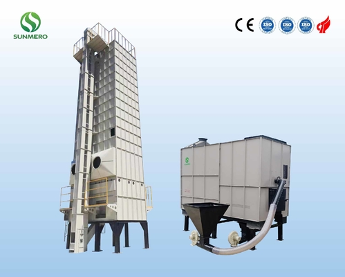 Pirinç Öğütme Tesisleri İçin Akıllı Mısır Kurutma Makinesi 30ton