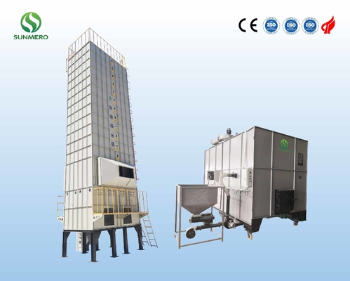 Kurutma Tesisi için 5.5kW 35 Ton Mısır Tahıl Kurutma Makinesi Tarımsal