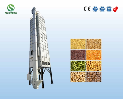 Parti Başına 26 Ton Buğday Tahıl Kurutma Makinesi 5.5kW Büyük Kapasiteli