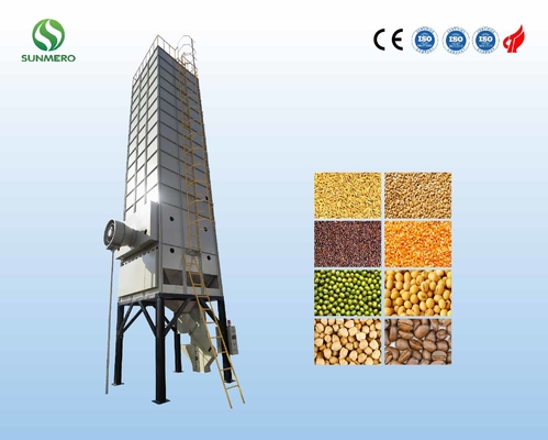 Tarımsal 18000KG Mısır Kurutma Ekipmanları Çok İşlevli Akıllı