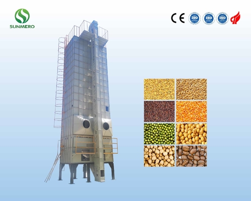 ISO14001 Sertifikalı Dikey Otomatik Tahıl Kurutma Makinesi Uygun 30T