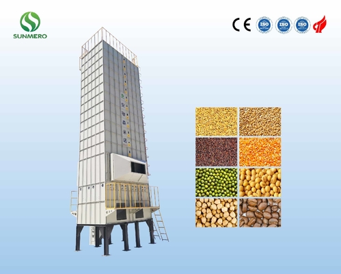Palay Tahıl Depolama Kullanımı İçin 30 Ton Dikey Mekanik Kurutucu