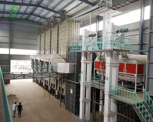 Pirinç İşleme Tesisi için Saatte 3Kw Tahıl Makineleri Pirinç Kurutma Makinesi 8ton