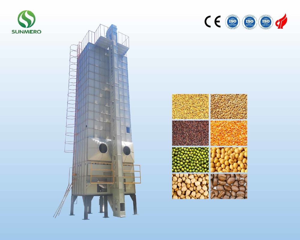 Çin Yüksek Kaliteli 30 Ton Pirinç Tahıl Kurutma Makinesi Kuru Mısır, Çeltik, Buğday, Fasulye, Tohum