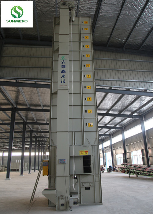 5.5kW Çapraz Akışlı Mısır Toplu Kurutucular 15 Tonluk Yüksek Kurutma Verimliliği